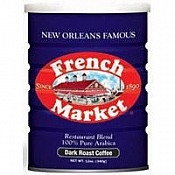 French Market 100% Arabica Dark Roast Coffee 12 oz Catalog